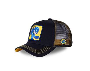 Kappe Capslab Trucker (MEGAMAN) Black/Yellow HER2
