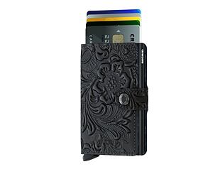 Geldbörse Secrid Miniwallet Ornament Black