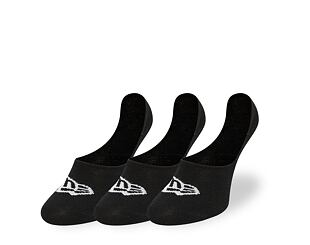 3 Paar Socken New Era Flag Invisible 3Pack Black