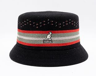 Hut Kangol Slick Stripe Bin Black