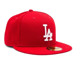 Kappe New Era - MLB Basic 59FIFTY - LA Dodgers - Scarlet / White