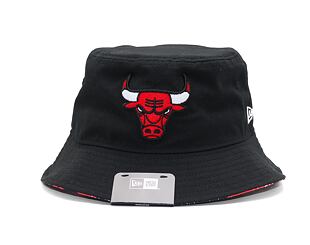 Hut New Era NBA Print Infill Bucket Chicago Bulls Black