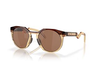 Sonnenbrille Oakley HSTN "Kylian Mbappé" Dark Amber/Light Curry - Prizm Tungsten