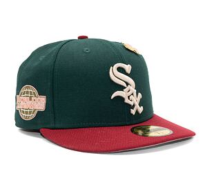 Kappe New Era 59FIFTY MLB "Leaf Drop" WS Chicago White Sox Green / White