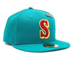 Kappe New Era 59FIFTY MLB Retro Pin Pack Seattle Mariners Team Color