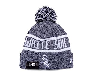 Mütze New Era MLB Jake Cuff Knit Chicago White Sox Black / White