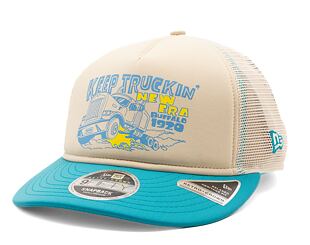 Kappe New Era 9FIFTY Retro Crown American New Era - Turquoise / Ivory