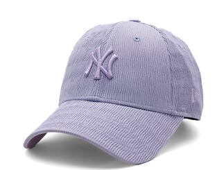 Damen Kappe New Era 9FORTY Womens MLB Ruching - NY Yankees - Pastel Lila
