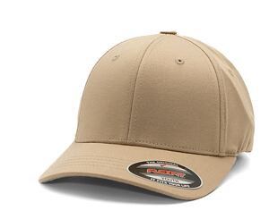 Kinder Kappe Yupoong Flexfit - Flexfit Wooly Combed - Khaki