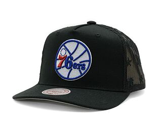 Kappe Mitchell & Ness - NBA Monogram Trucker Hwc Philadelphia 76Ers Black