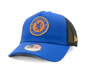 Kappe New Era - 9FORTY Trucker Seasonal - Chelsea FC Lion Crest - Calm Blue / Gold