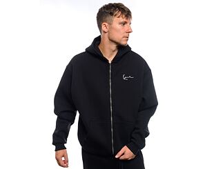 Pullover Karl Kani - Chest Signature Essential Zip Hoodie - Black