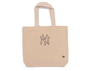 Tasche New Era - MLB Cord Tote Bag - NY Yankees - Stone / Black