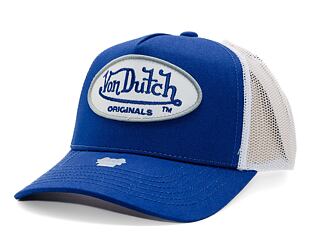 Kappe Von Dutch - Trucker Boston - Caps - Cot Twill - Blue/White