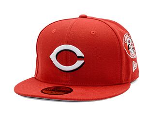 Kappe New Era - MLB Image Drop - All Over Print 59FIFTY - Cincinnati Reds - Scarlet
