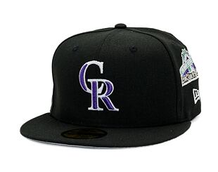 Kappe New Era - MLB Image Drop - All Over Print 59FIFTY - Colorado Rockies - Black