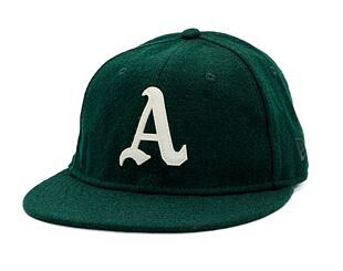 Kappe New Era - MLB Heritage 9FIFTY Retro Crown - Oakland Athletics - Kelly Green / White