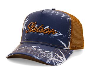 Kappen Stetson - Trucker Cap Minimal Aloha Print - 2