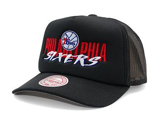 Kappe Mitchell & Ness - Philadelphia 76Ers - Year Of The Snake Trucker Hwc - Black