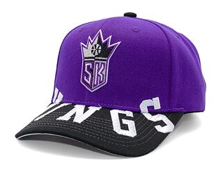 Kappe Mitchell & Ness - Sacramento Kings - Underarch Pro Snapback Hwc - Purple