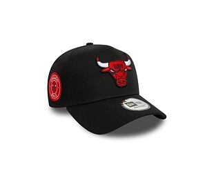 Kappe New Era - 9FORTY A-Frame Patch - Chicago Bulls - Schwarz