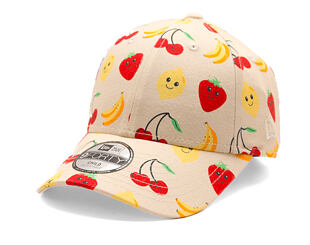 Kinder Kappe New Era - Branded Fruit 9FORTY - Cream
