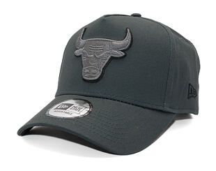 Kappe New Era - NBA Tonal Outline 9FORTY A-Frame - Chicago Bulls - Grey / Black