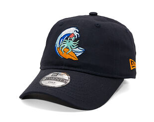 Kinder Kappe New Era - Branded Surf 9TWENTY - Navy / Papaya