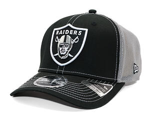 Kappe New Era - NFL Contrast Stitch 9SEVENTY Stretch-Snap - Las Vegas Raiders - Black