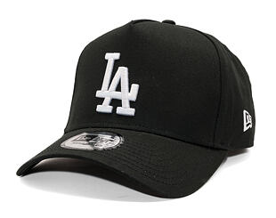 Kappe New Era - MLB League Essential 9FORTY A-Frame - LA Dodgers - Black / White