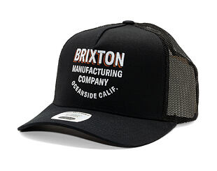 Kappe Brixton - Redoubt C Np Mp Trucker Hat - Black/Black
