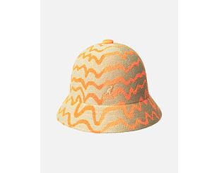 Hut Kangol - Meltdown Casual - Beige/Electric Kumquat