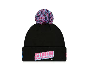 Mütze New Era - UFC MMA Bobble Beanie - Sean O'Malley - Black