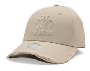 Damen Kappe New Era - MLB Distressed 9FORTY - NY Yankees - Stone