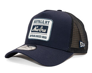 Kappe New Era - Branded Patch Trucker 9FORTY Trucker - Navy