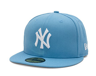 Kappe New Era - MLB Seasonal 59FIFTY - NY Yankees - Sky Blue / Pink UV