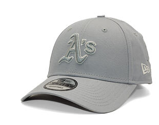 Kappe New Era - MLB Team Outline 9FORTY - Oakland Athletics - Grey