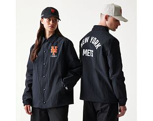 Jacke New Era - MLB Coaches Jacket - NY Mets - Black