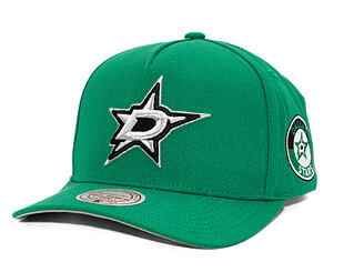 Kappe Mitchell & Ness - Dallas Stars - Double Clutch Pro Snapback - Green