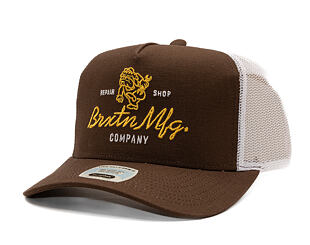 Kappe Brixton - Tolman MP Trucker - Pinecone Brown/White
