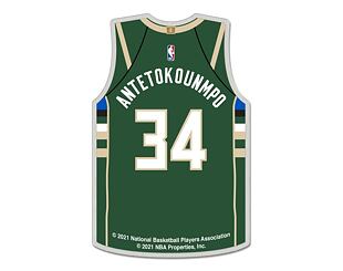 Brosche WinCraft by Fanatics - NBA - Jewelry Card - Giannis Antetokounmpo