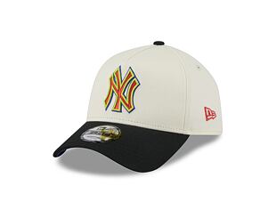 Kappe New Era - MLB Thermal Vision 9FORTY A-Frame - NY Yankees - Chrome White