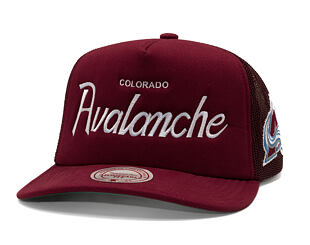 Kappe Mitchell & Ness - Head Coach Trucker - NHL - Colorado Avalanche - Maroon