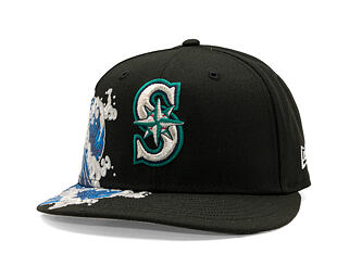 Kappe New Era - MLB "Tidal Wave" 59FIFTY - Seattle Mariners - Black