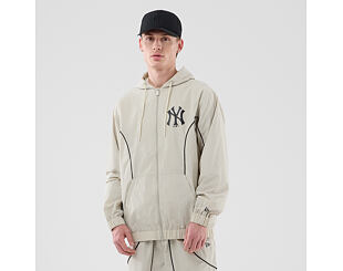 Jacke New Era - MLB Piping Track Jacket - NY Yankees - Stone
