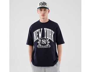 T-Shirt New Era - MLB Arch Graphic Oversized Tee - NY Yankees - Navy