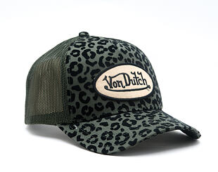 Damen Kappe Von Dutch - Baseball - Velvet Print Embroidery - Camo