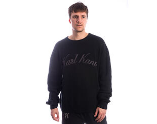 Pullover Karl Kani - KK Script Knit Oversized Crew - Black