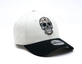 Kappe New Era - Branded Skull Pack 9FORTY - Ivory / Black