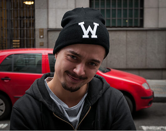 Mütze State of WOW ALPHABET - Whiskey Black